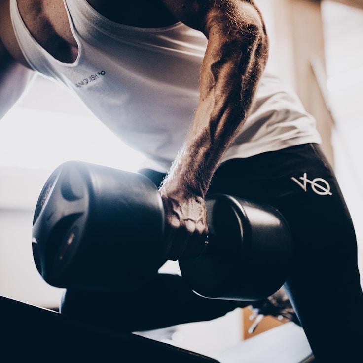 Modern gym equipment in a refined fitness space